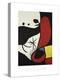Femme et Oiseaux Dans un Paysage, 1970-1974-Joan Miro-Stretched Canvas