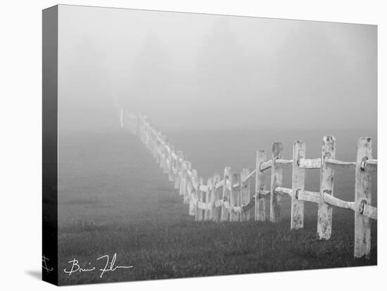 Fence In The Fog-5fishcreative-Premier Image Canvas