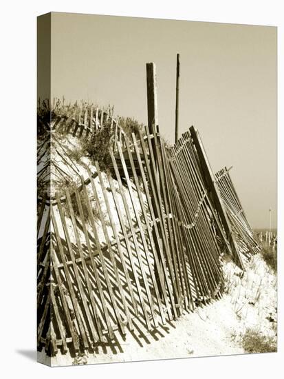 Fences in the Sand I-Noah Bay-Stretched Canvas