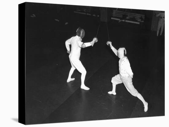 Fencing Bout-null-Premier Image Canvas