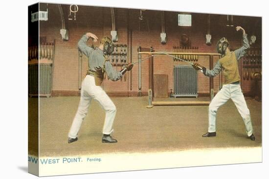 Fencing, West Point, New York-null-Stretched Canvas