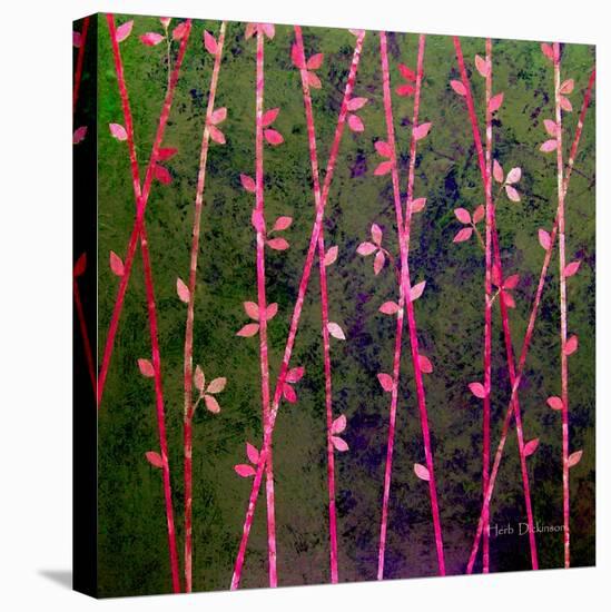 Feng Shui Cane Hot Pink-Herb Dickinson-Premier Image Canvas