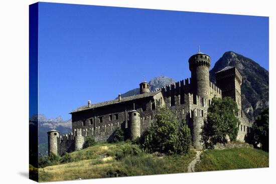 Fenis Castle, Aosta, Valle D'Aosta, Italy-null-Premier Image Canvas