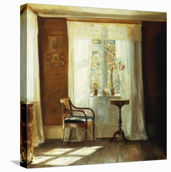 Fensterplatz Im Hause Des Kuenstlers in Lyngby-Carl Holsoe-Premier Image Canvas