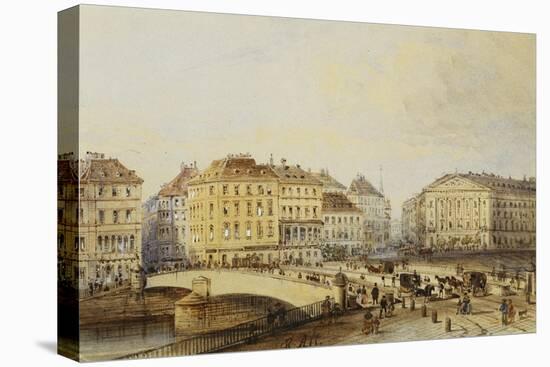 Ferdinandbrucke-(Follower of) Rudolf Alt-Premier Image Canvas