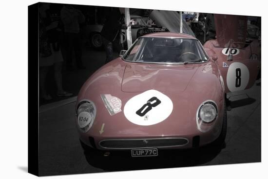 Ferrari before the race-NaxArt-Stretched Canvas