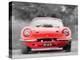 Ferrari Dino 246 GT Front Watercolor-NaxArt-Stretched Canvas