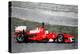 Ferrari F1 Racing Watercolor-NaxArt-Stretched Canvas