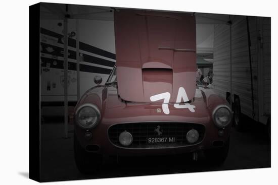 Ferrari Front Open Hood-NaxArt-Stretched Canvas