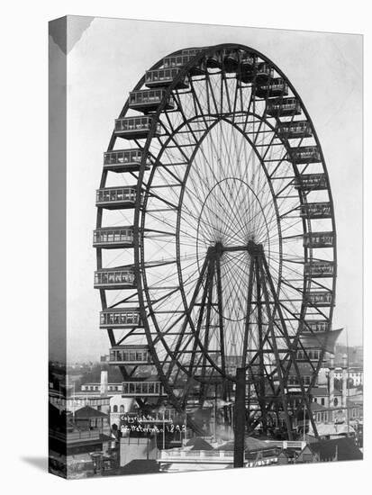 Ferris Wheel at Chicago Exposition-null-Premier Image Canvas