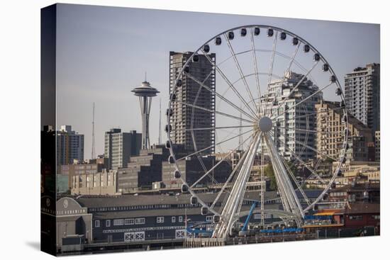 Ferris Wheel, Seattle-Aaron Matheson-Premier Image Canvas