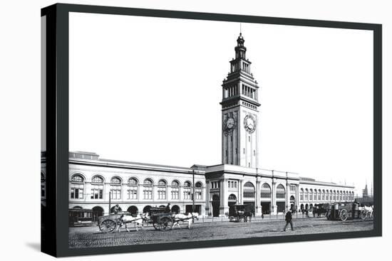 Ferry Building, San Francisco-William Henry Jackson-Stretched Canvas