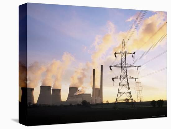 Ferrybridge Power Station, North Yorkshire, England, United Kingdom-Roy Rainford-Premier Image Canvas