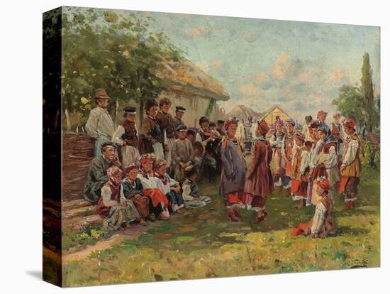 Festival in a Ukrainian Village, C. 1882-1917-Vladimir Egorovic Makovsky-Premier Image Canvas