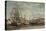 Festival in the Harbour of Honfleur, 1858-Eugene Louis Boudin-Premier Image Canvas