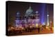 Festival of Lights, Berlin Cathedral at the Pleasure Garden, Lustgarten, Berlin-null-Stretched Canvas