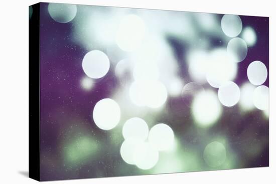 Festive Background with Natural Bokeh and Bright Golden Lights. Vintage Magic Background with Color-Maximusnd-Premier Image Canvas