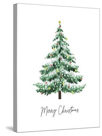 'Festive Cheer - Tree' Stretched Canvas Print - Kristine Hegre  Art.com
