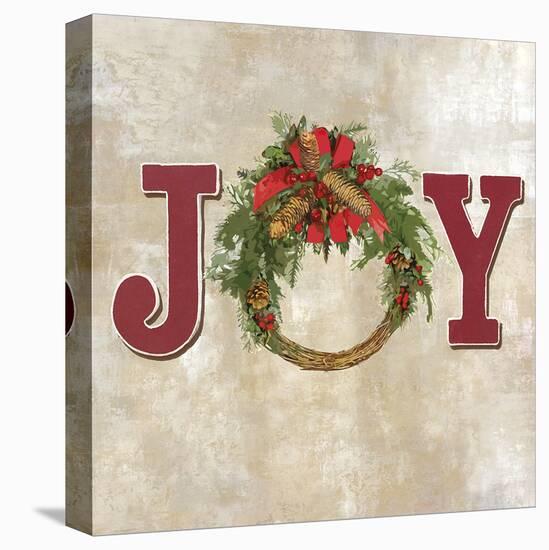 Festive Farm - Joy-Mark Chandon-Stretched Canvas