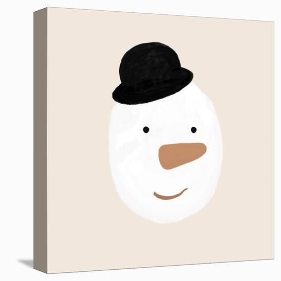 Festive Friends - Snowman-Dana Shek-Stretched Canvas