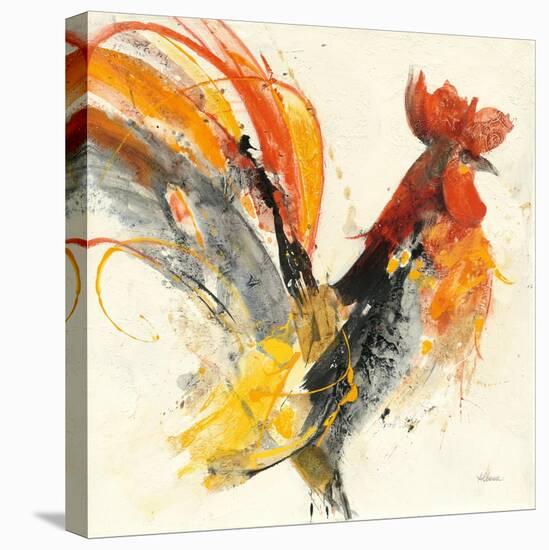 Festive Rooster I-Albena Hristova-Stretched Canvas