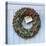 Festive Wreath - Cheer-Assaf Frank-Stretched Canvas