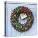 Festive Wreath - Cheer-Assaf Frank-Stretched Canvas