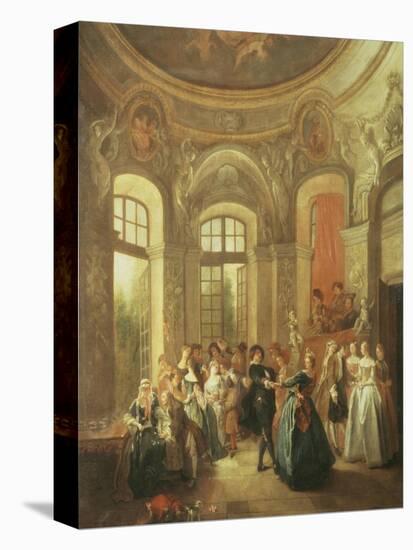 Fete Galante, Music and Dancing-Jean Baptiste Pater-Premier Image Canvas