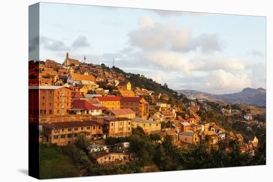 Fianarantsoa Haute Ville in the afternoon, central area, Madagascar, Africa-Christian Kober-Premier Image Canvas