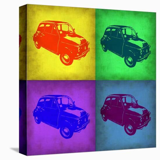 Fiat 500 Pop Art 1-NaxArt-Stretched Canvas