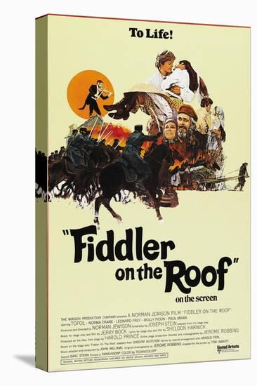 Fiddler on the Roof, 1971-null-Stretched Canvas