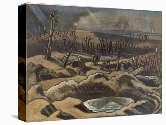 Field at Passchendaele, British Artists at the Front, Continuation of the Western Front, Nash, 1918-Paul Nash-Premier Image Canvas