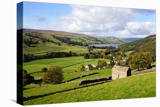 Field Barn Above Wath in Nidderdale-Mark Sunderland-Premier Image Canvas