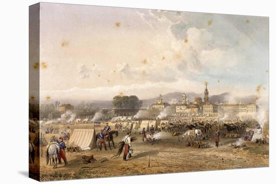 Field of African Hunters in Novara in 1859-Carlo Dolci-Premier Image Canvas