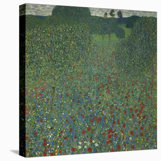 Field of Poppies, 1907-Gustav Klimt-Premier Image Canvas