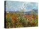 Field with Poppies-Vincent van Gogh-Premier Image Canvas