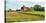 Field with silo and barn in the background, Ohio, USA-Panoramic Images-Premier Image Canvas