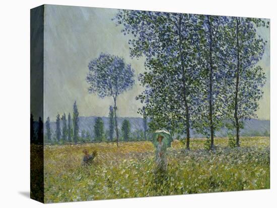 Fields in Spring, 1887-Claude Monet-Premier Image Canvas