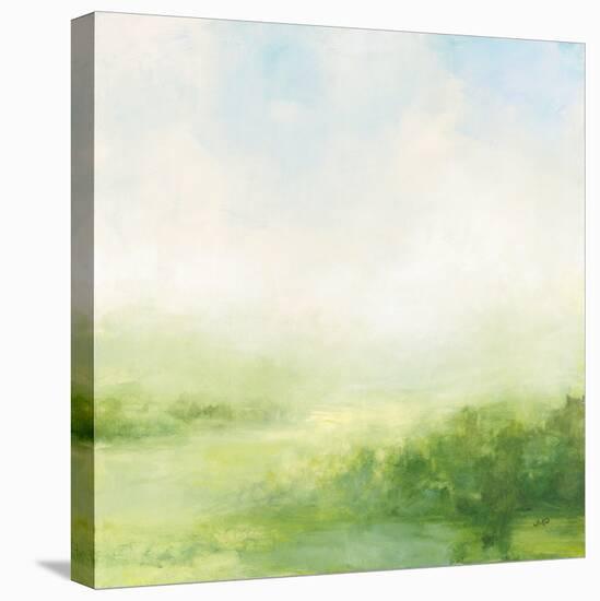 Fields of Green II-Julia Purinton-Stretched Canvas