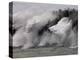 Fierce Lake Superior waves pound Minnesota's north shore-Layne Kennedy-Premier Image Canvas