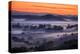 Fiery Sunrise and Mellow Hills of Petaluma, Sonoma County-Vincent James-Premier Image Canvas