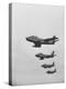 Fifth Air Force in Korea, F-86 Jets in Flight-Michael Rougier-Premier Image Canvas