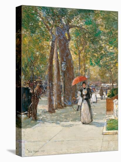 Fifth Avenue at Washington Square, New York, 1891-Childe Hassam-Premier Image Canvas