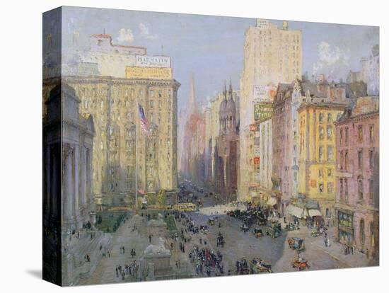 Fifth Avenue, New York, 1913-Colin Campbell Cooper-Premier Image Canvas