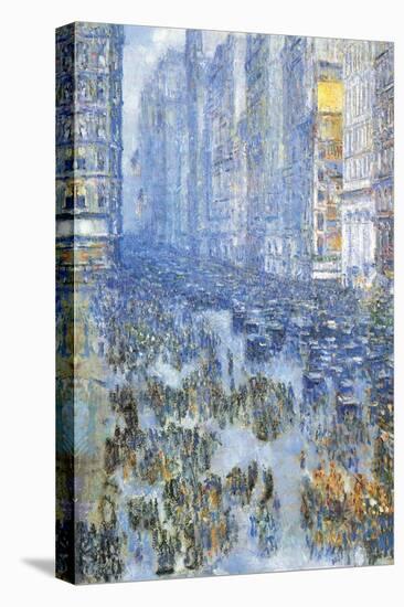 Fifth Avenue-Childe Hassam-Stretched Canvas