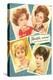 Fifties Hairstyles-null-Stretched Canvas