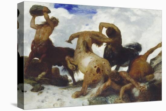 Fight of the Centaurs, 1873-Arnold Böcklin-Premier Image Canvas