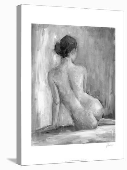 Figure in Black and White I-Ethan Harper-Stretched Canvas