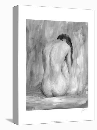 Figure in Black and White II-Ethan Harper-Stretched Canvas