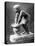 Figure of an Ancient Egyptian Brewer Pressing Out Fermented Bread in a Basket, C1910-null-Premier Image Canvas